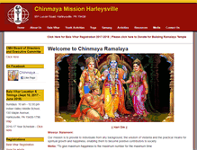 Tablet Screenshot of chinmaya-ramalaya.org